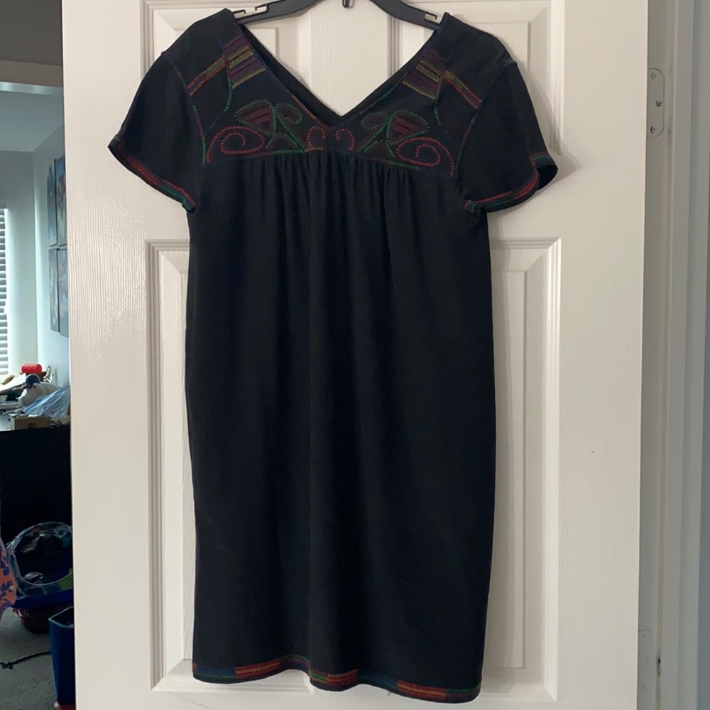 Madewell Crossstitch shift dress